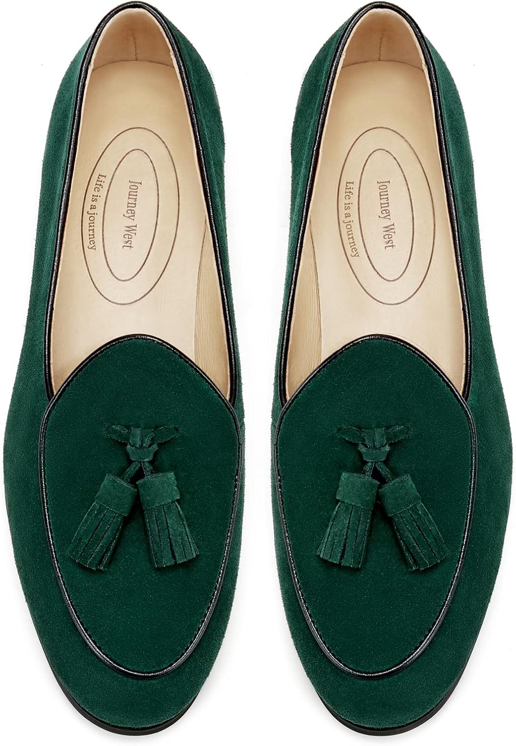 Journey West Suede Tassel Loafer for Women - Stylish Comfort