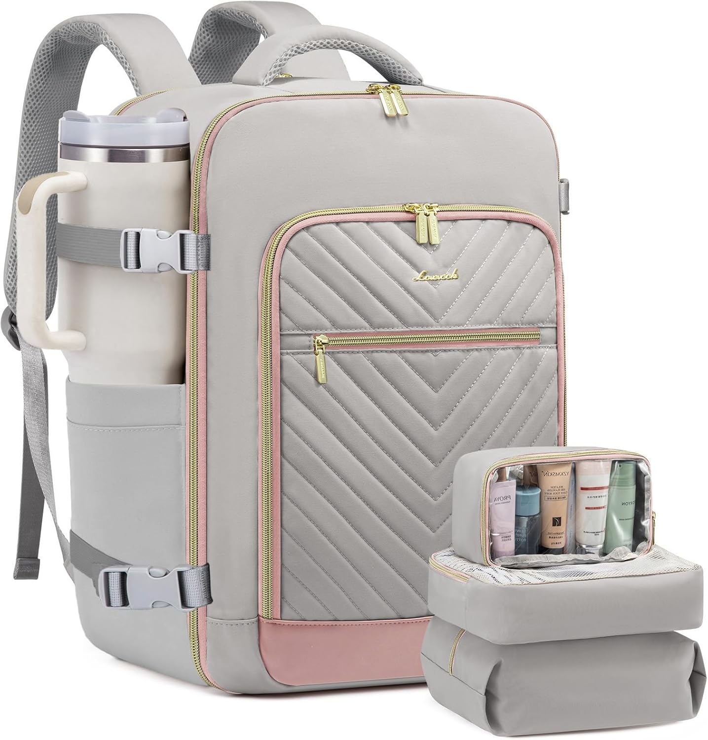 LOVEVOOK Travel Backpack for Women - 40L Carry On Bag