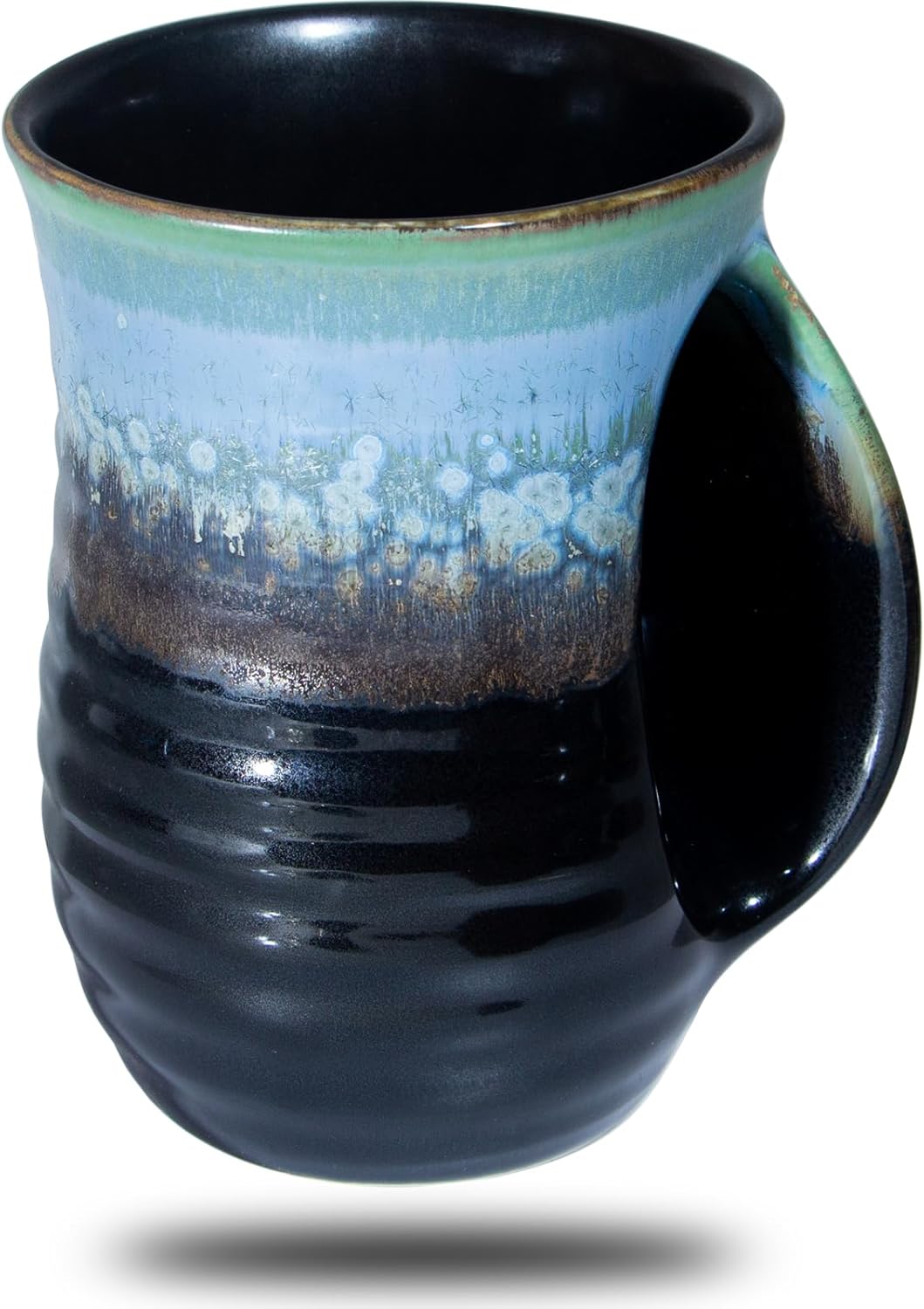 Hand Warmer Mug for Coffee - 16 Ounce Large Ceramic Gift