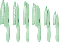Cuisinart 12-Piece Kitchen Knife Set Pistachio - Colorful, Sharp