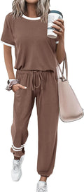 Women's Two Piece Sets 2025 Jogger Pants Lounge Outfit - Travel Ready