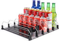 Drink Dispenser for Refrigerator 25-Can Capacity Black - Self-Pushing