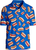 Performance Athletic Fit Men's Golf Polo Shirts - Moisture Wicking fun