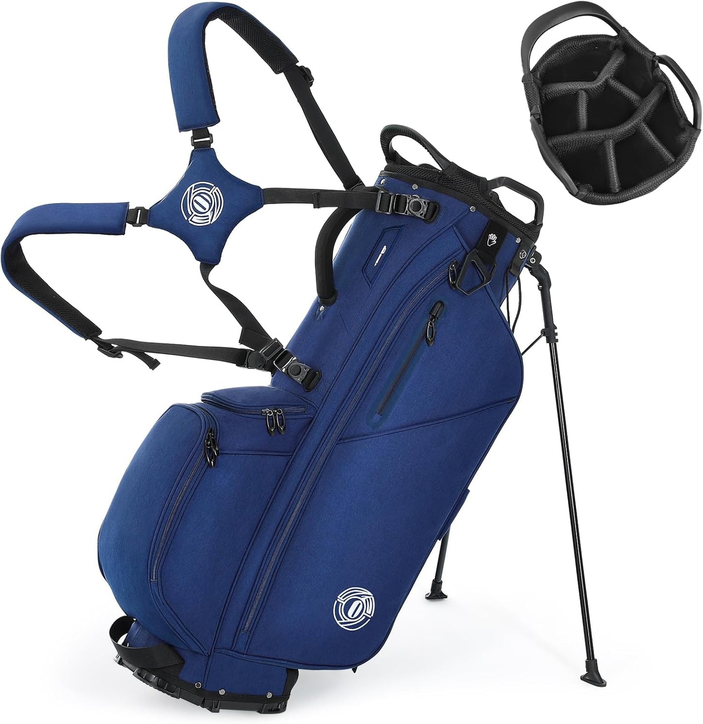 Lightweight Golf Stand Bag with 7 Way Dividers for Comfort