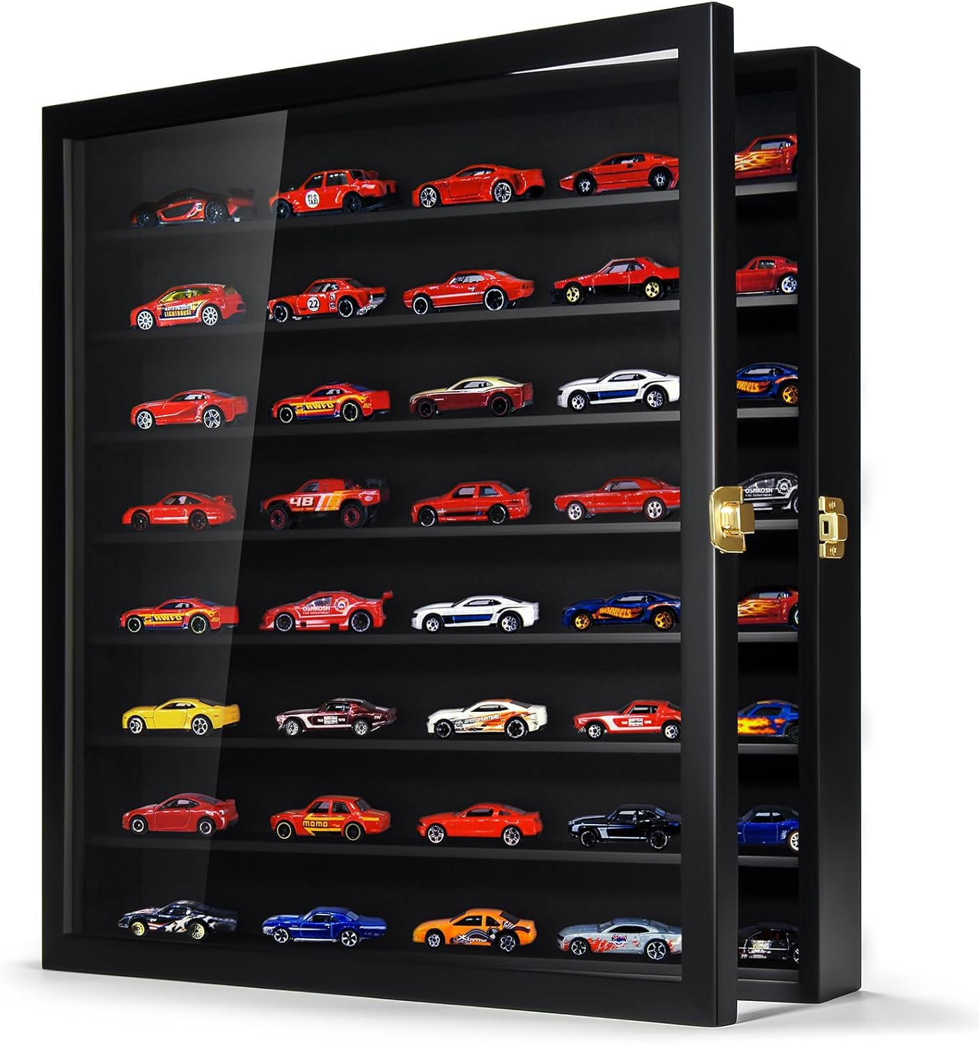 TJ.MOREE Model Car Display Case for 1/64 Scale Diecast Cars