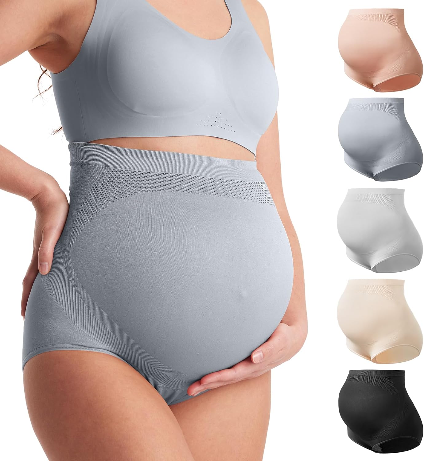 Momcozy Women's Maternity High Waist Underwear for Comfort