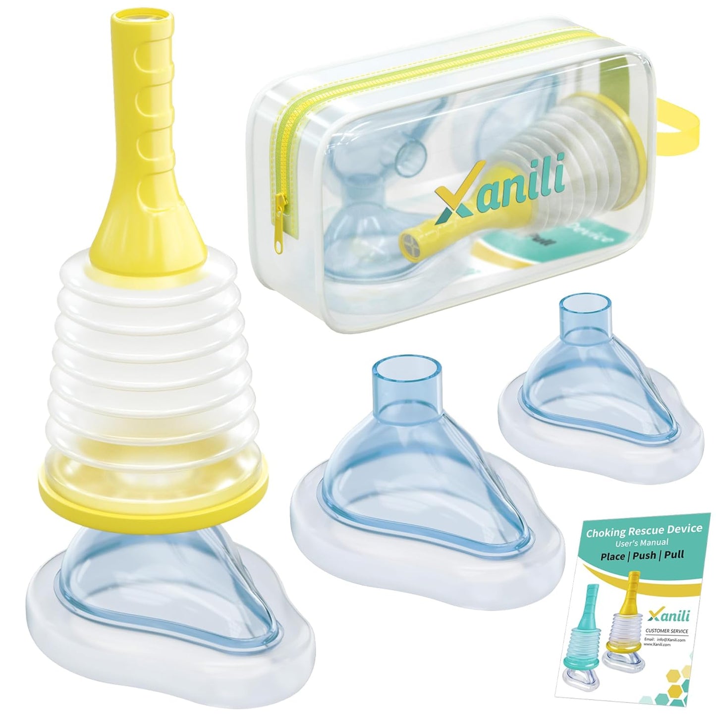 Choking Rescue Device for Kids and Adults - Portable Airway Kit