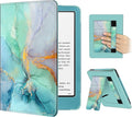 Green Marble Kindle Paperwhite 7in/6.8in Case - Slim Foldable Stand