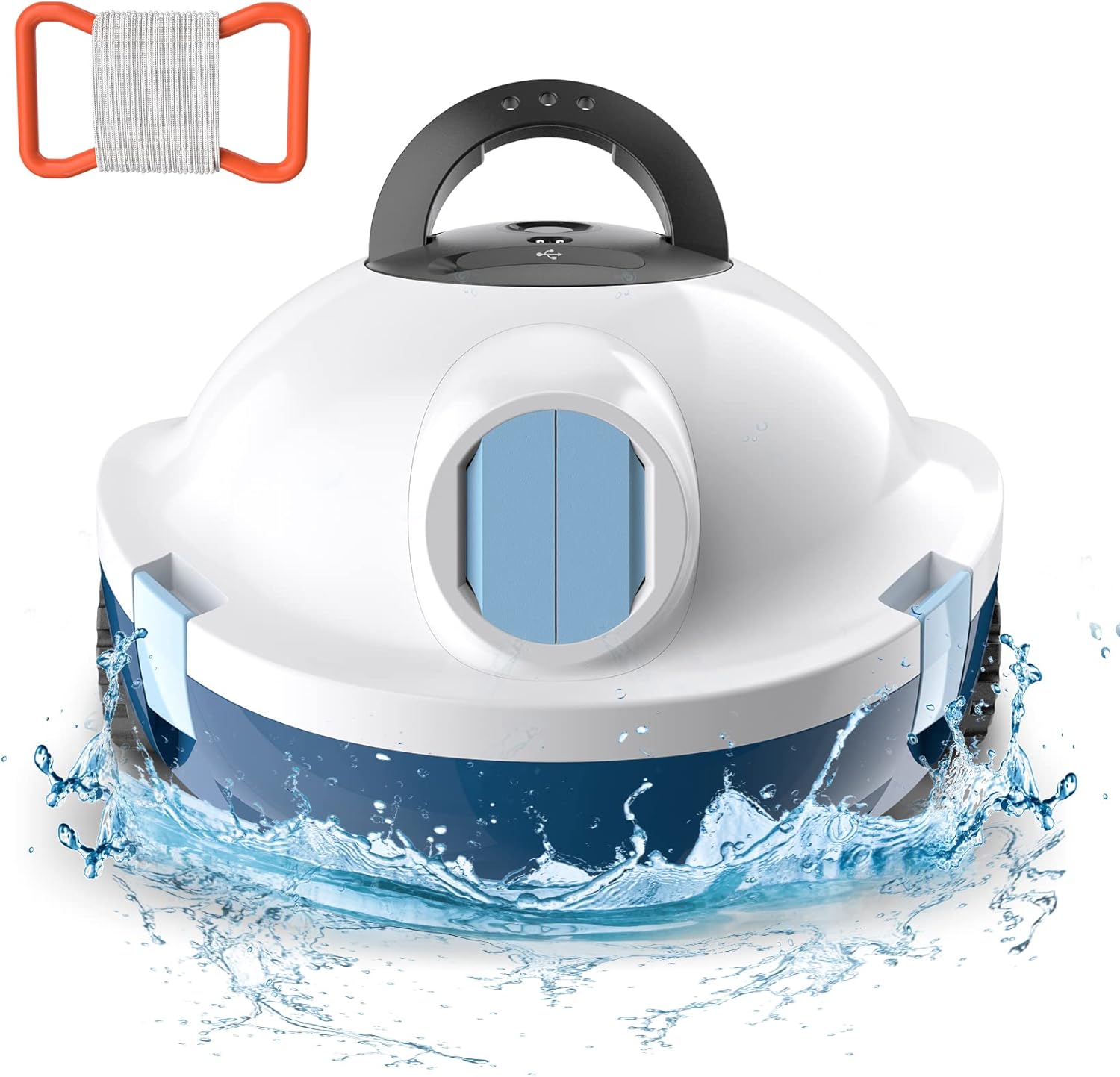 Y10 Cordless Robotic Pool Cleaner with Powerful Suction and Runtime