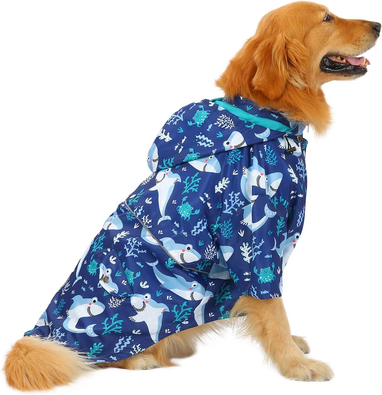 HDE Dog Raincoat Poncho for Small to 3XL Dogs and Puppies