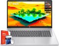 HP 17 inch Laptop with Ryzen 5 7430U - Office Lifetime Bundle