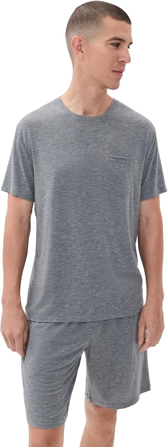 Tommy John Men's Pajama Crew Neck Pocket Tee for Ultimate Comfort