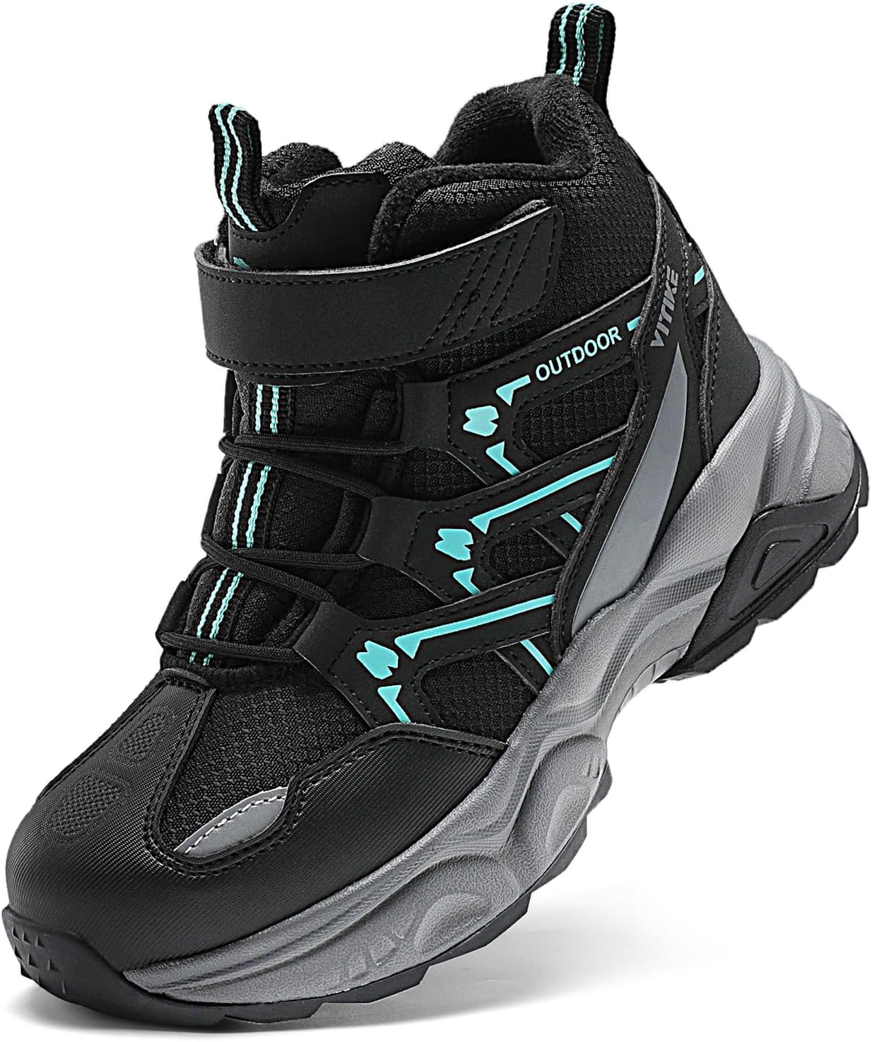 JMFCHI Kids Hiking Boots for Boys and Girls - Comfortable and Durable