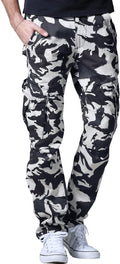Match Men's Cotton Cargo Pants Regular Fit Outdoors Work Wear
