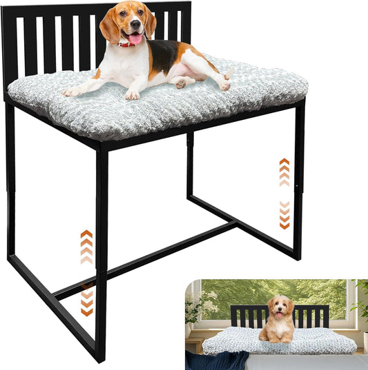 Beside Dog Bed with Adjustable Height for Perfect Co-Sleeping