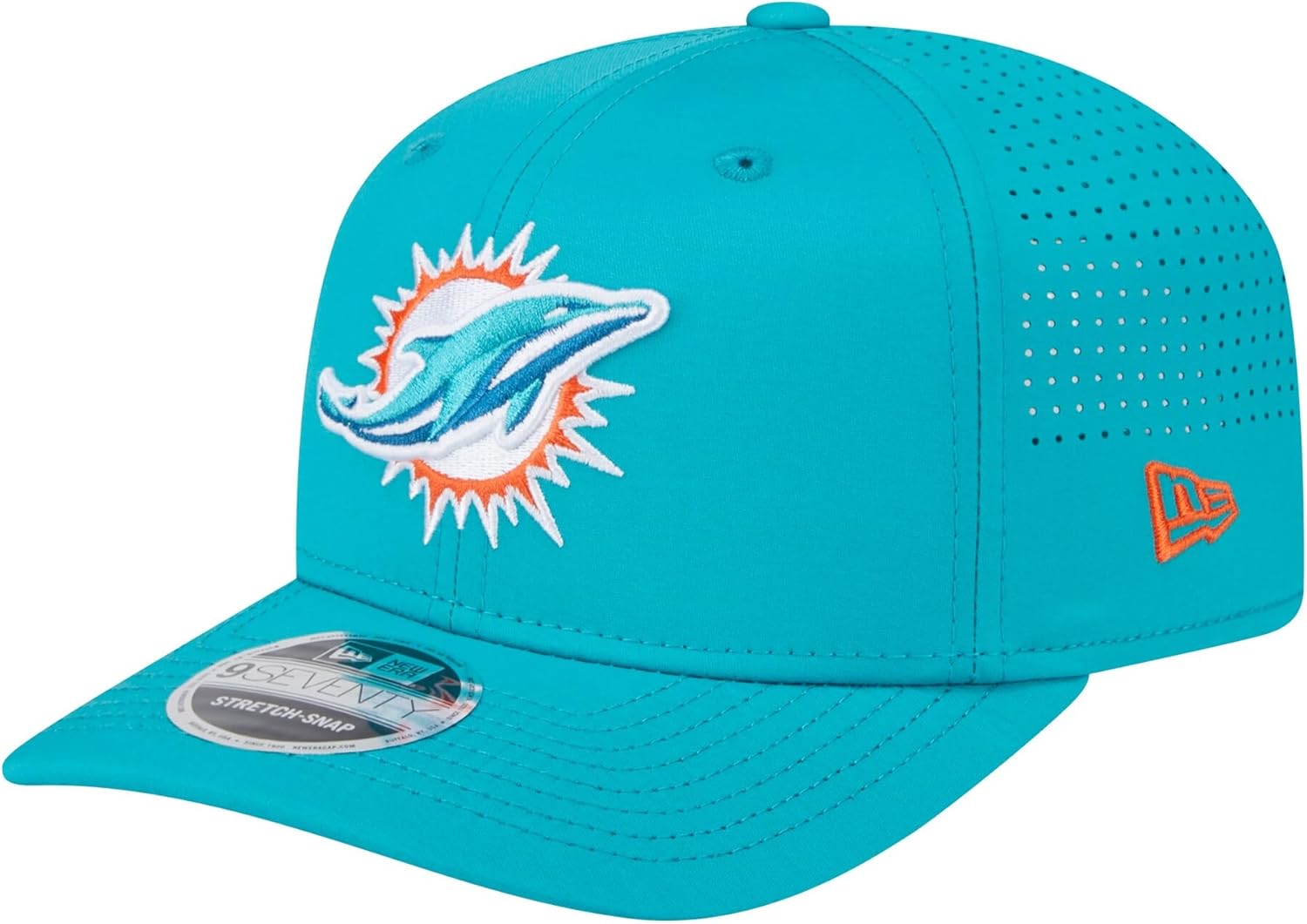 New Era NFL Adventure Perform Snapback Hat for Dolphins Fans