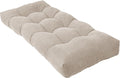 Bench Cushion 48 Inch Chenille Long Seat Cushion - Plush Support