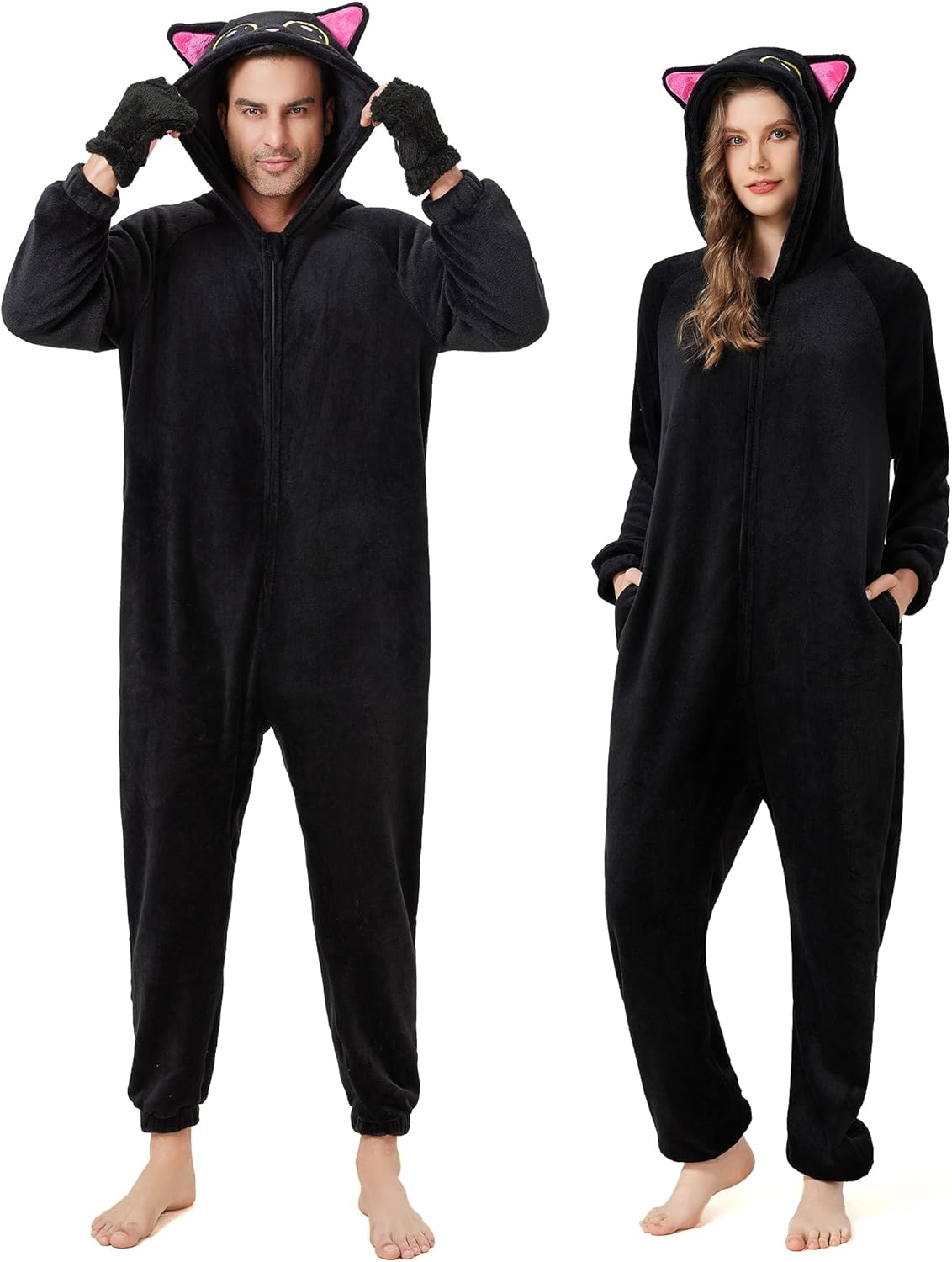 Ezuwail Unisex Adult Onesie Pajamas for Fun Costume Parties
