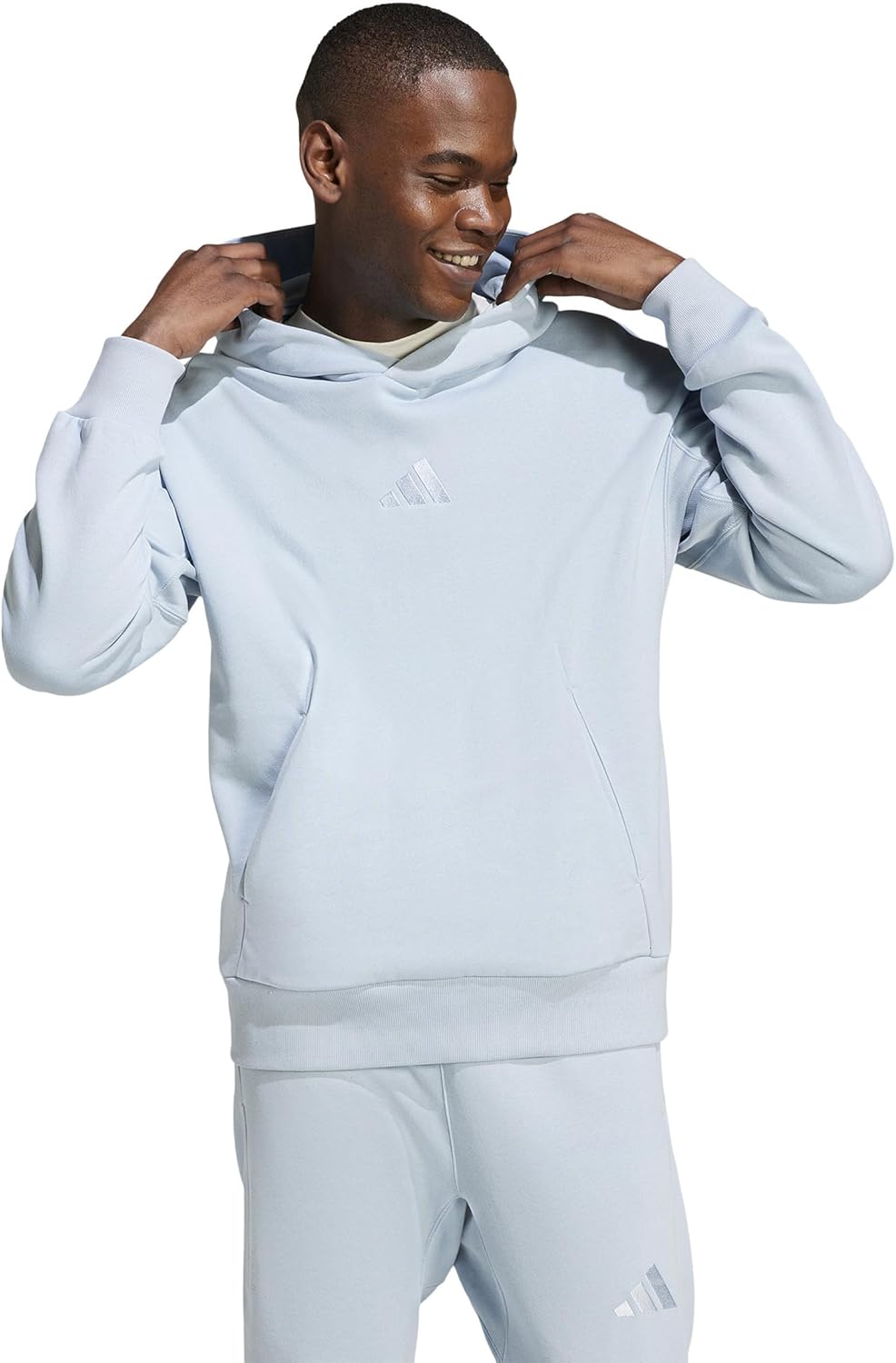 adidas mens All Szn Fleece Loose Hoodie for Ultimate Comfort