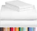 LuxClub California King Sheet Set - 4 PC Deep Pocket Cooling Sheets