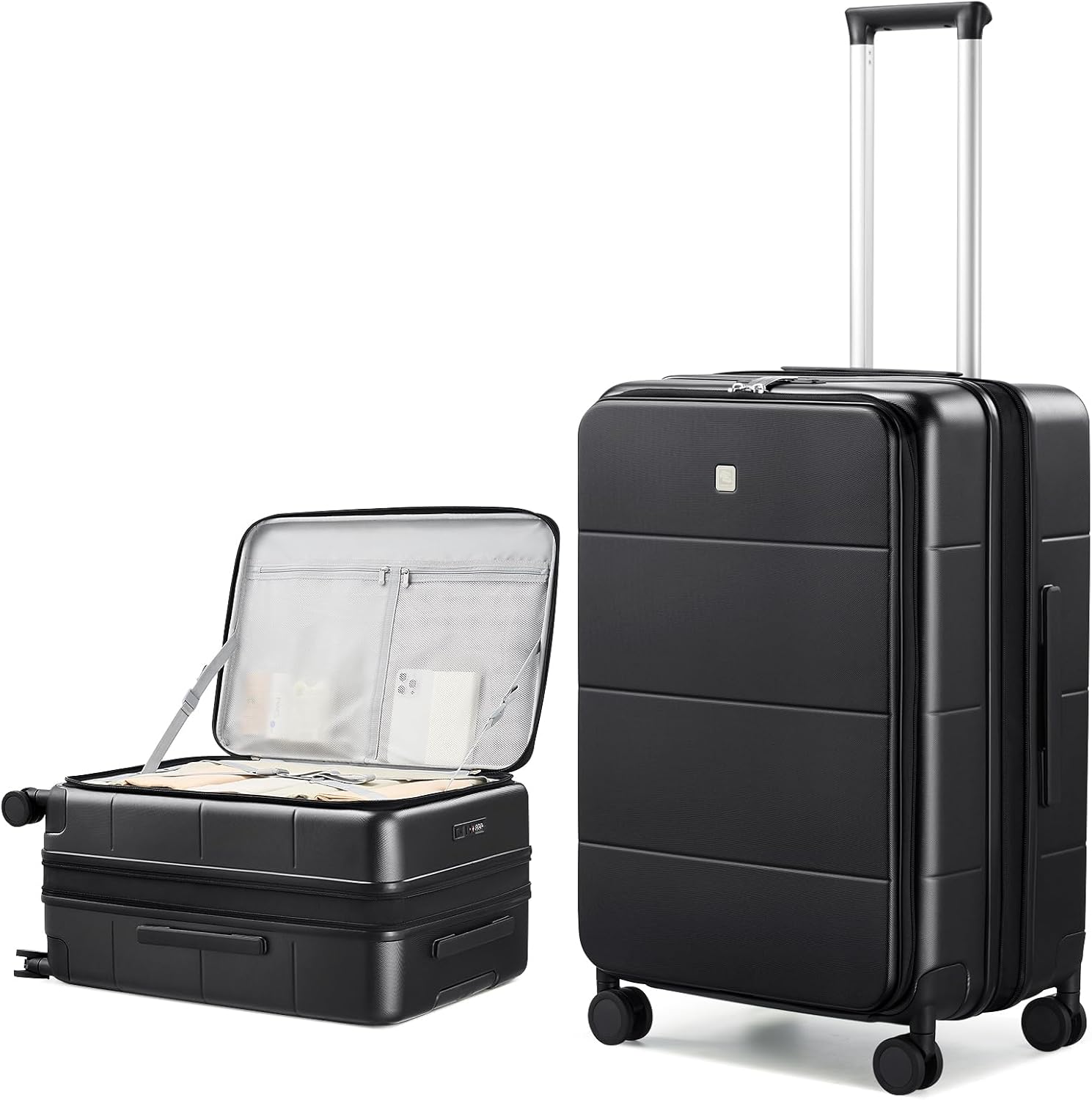 Hanke Hardside Expandable Checked Luggage for Travel Needs