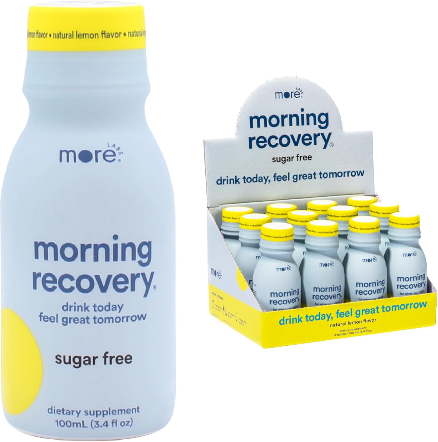 Morning Recovery Electrolyte Drink for Hydration and Wellness