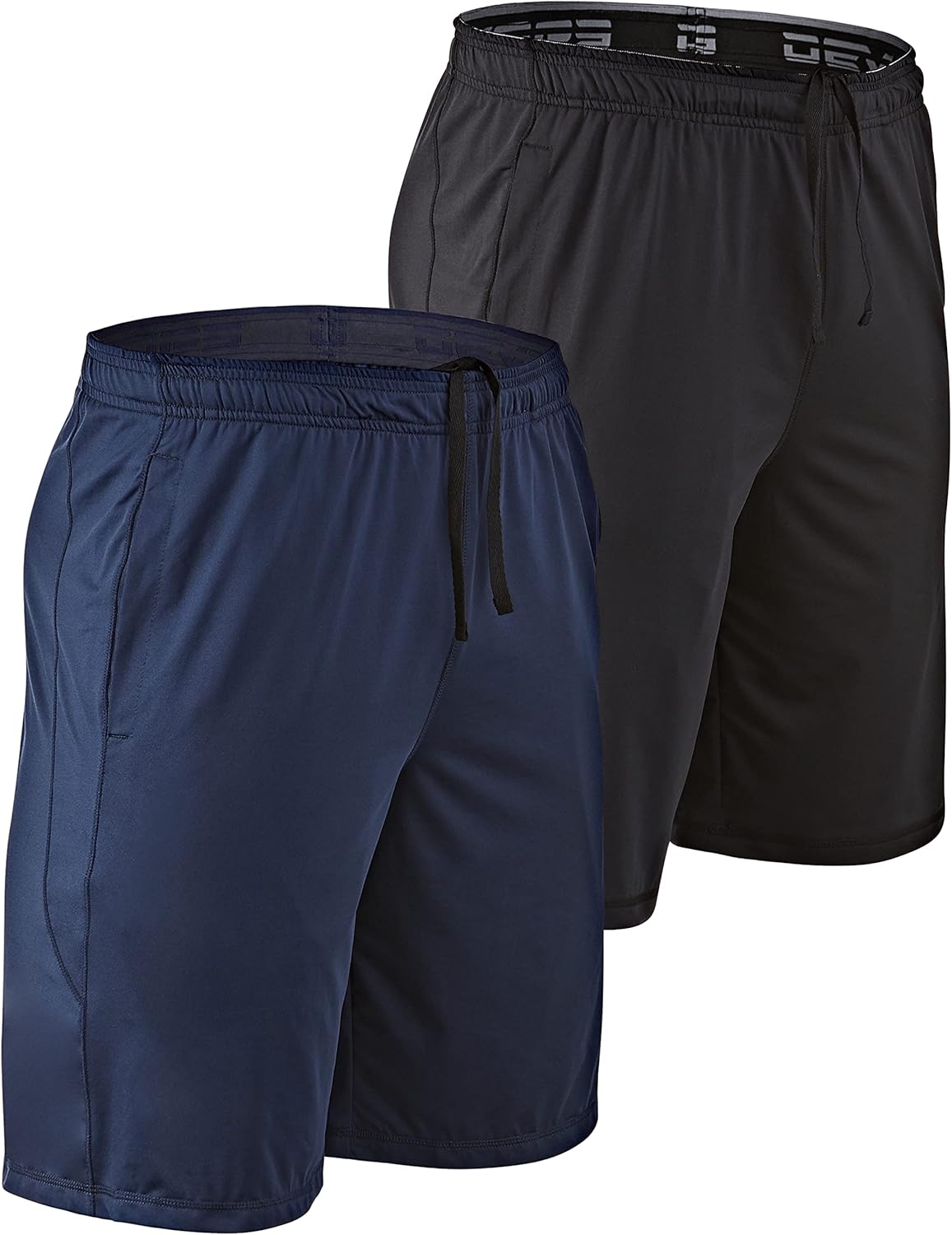 DEVOPS Men's 2-Pack Loose-Fit 10in Workout Gym Shorts Review