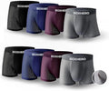 Bamboo Boxer Briefs for Men - 3D Pouch Breathable Comfort