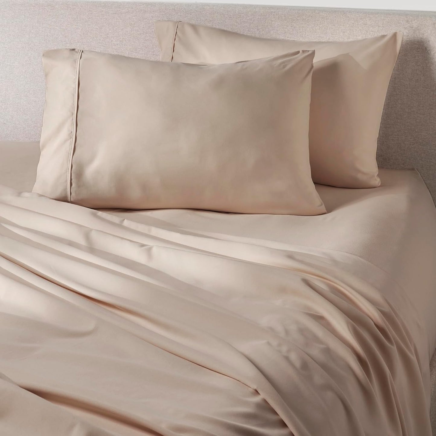 PeachSkinSheets Toasted Marshmallow California King Sheet Set