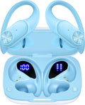 80hrs Playtime PocBuds Earbuds - Deep Bass Blue