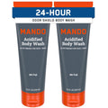 Mando Odor Shield Body Wash - 24 Hour Odor Control (Pack of 2)