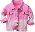 Cromoncent Toddler Denim Jacket for Boys Girls - Classic (Style 6Q7G)
