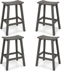 Weatherproof Bar Stools Set of 4 28ft Height - Outdoor Patio Bar