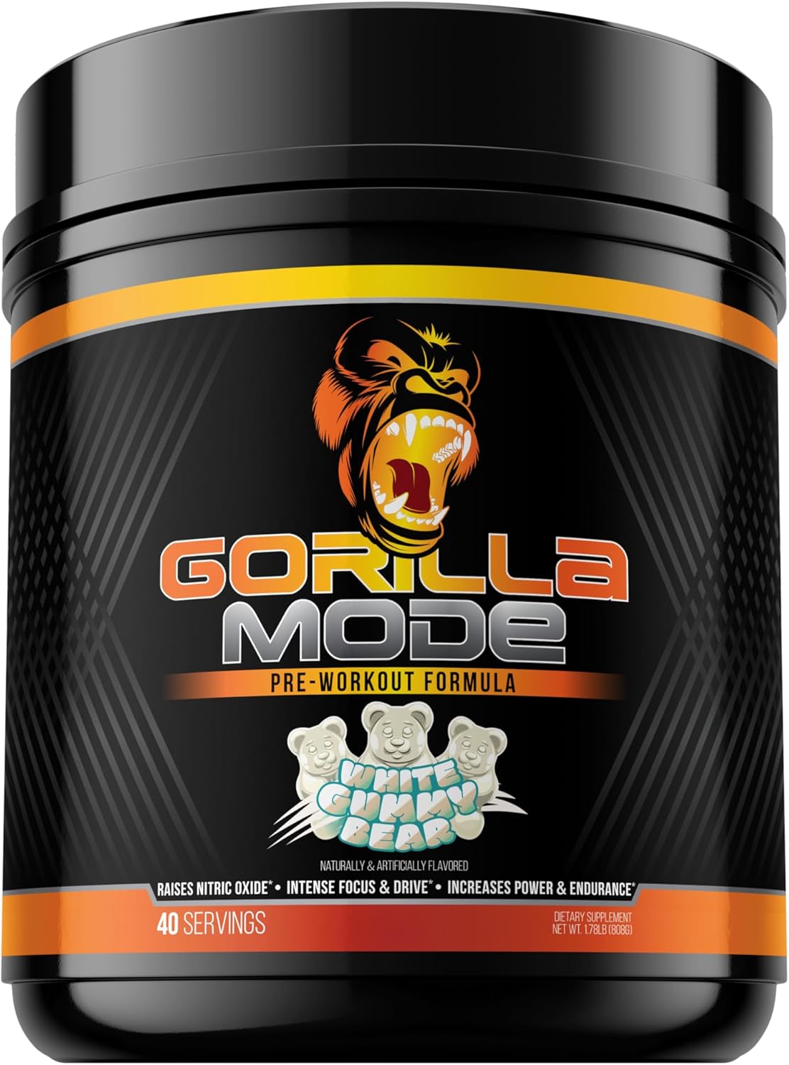 Gorilla Mind Pre Workout for Massive Pumps and Laser Focus