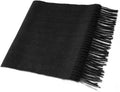 Villand Pure Cashmere Scarf with Fringed Edges - Ultra Soft Wrap