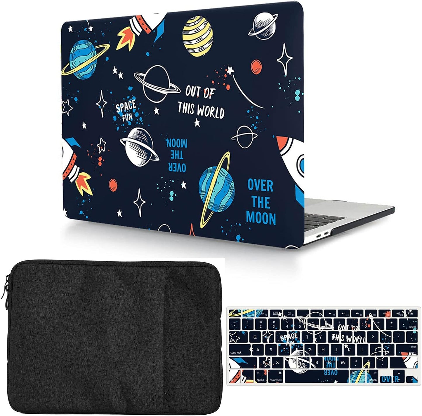 MacBook Pro 14 Inch Case with Sleeve & Keyboard Cover for M1 Pro