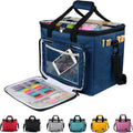 Hoshin Knitting Bag for Yarn Storage - High Capacity Project Tote