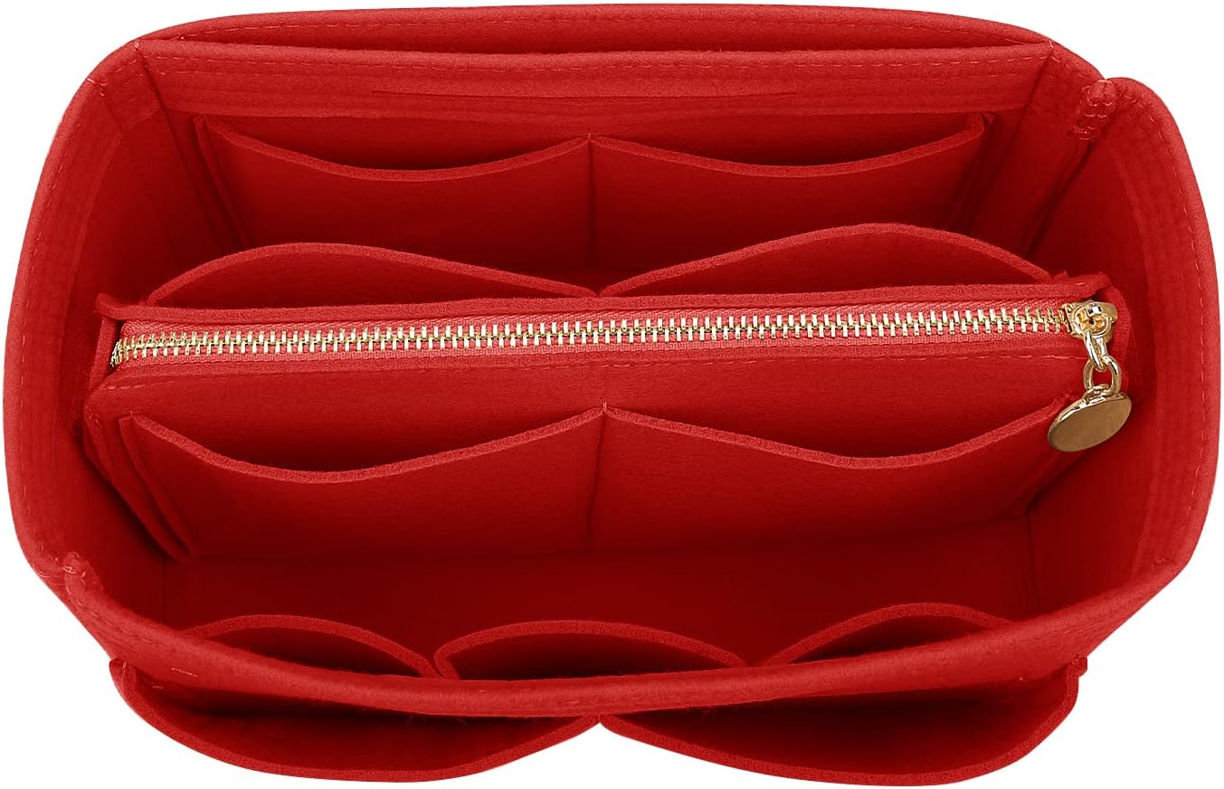 LEXSION Felt Purse Bag Organizer Insert for Speedy and Neverfull