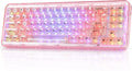 YUNZII X71 Wireless Hot Swappable Mechanical Keyboard - Crystal Ice Switch, RGB Backlit
