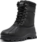 Men's Snow Boots Insulated Waterproof Warm Fur Lined Hiking Winter