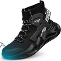 Steel Toe Shoes for Men Work - Lightweight Puncture Proof Slip On