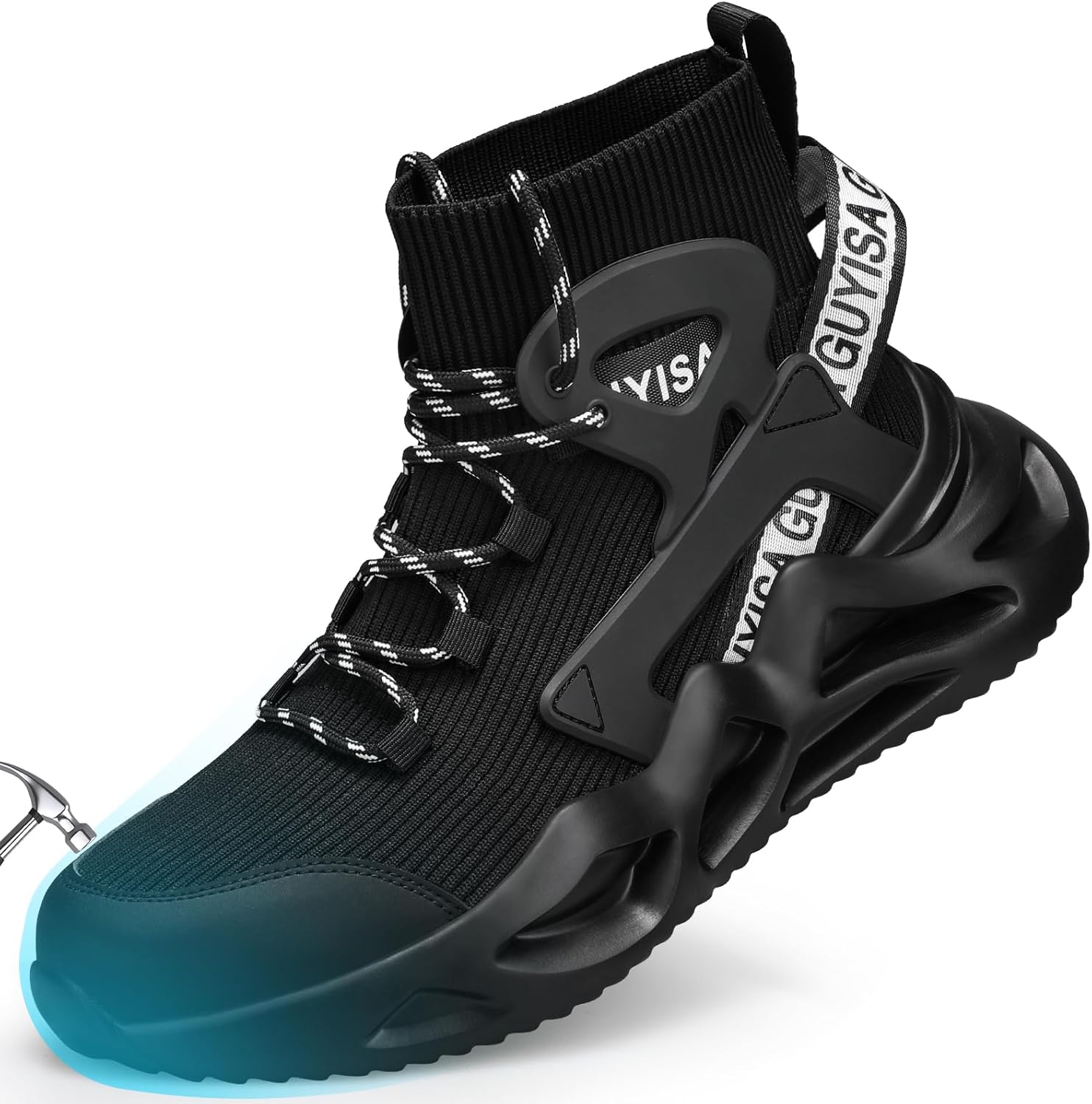 Steel Toe Shoes for Men Women Comfortable Lightweight Safety Sneakers