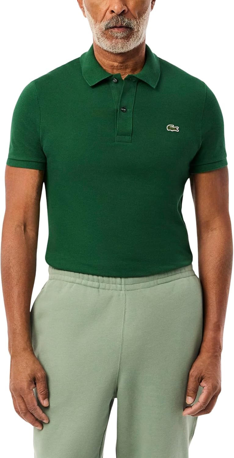 Lacoste Men's Slim Fit L12.12 Short Sleeve Pique Polo Shirt Review