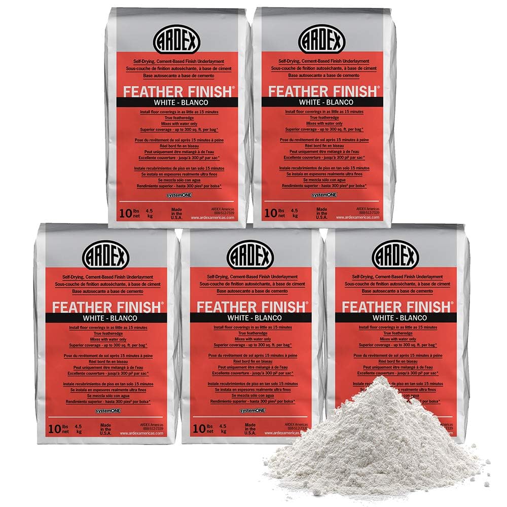 Ardex Feather Finish Self-Drying Cement Underlayment for Floors