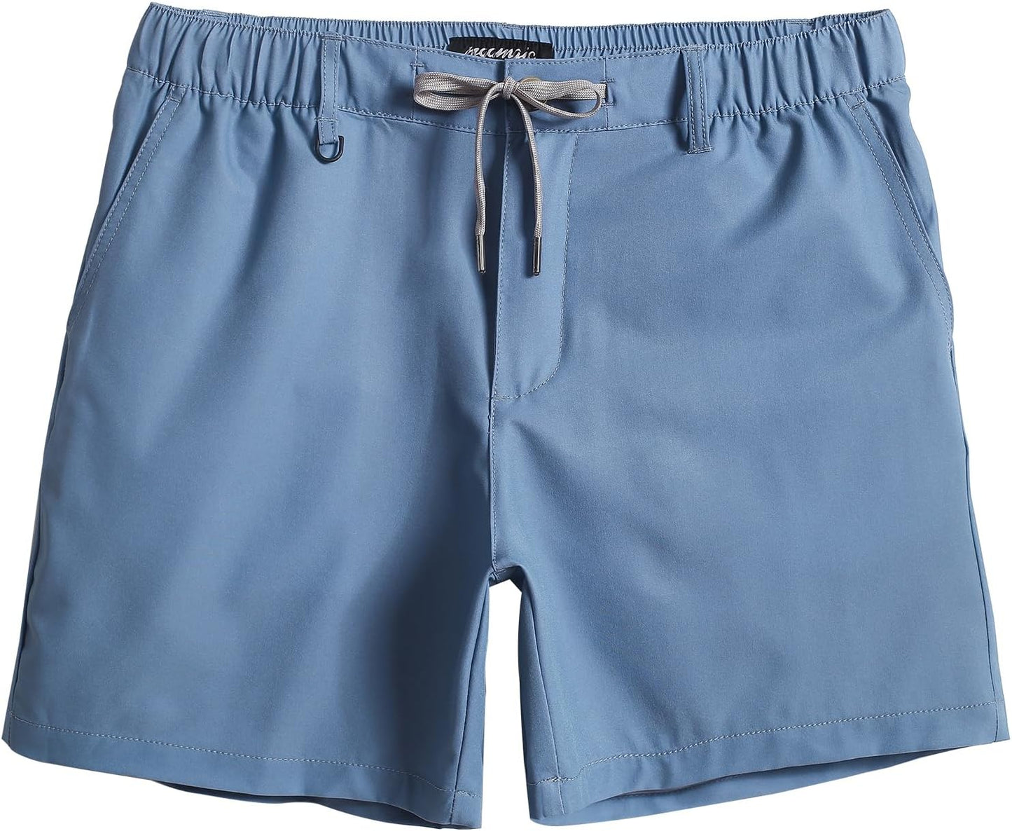 maamgic Men's Casual Classic Fit 5/7 Inch Quick Dry Shorts