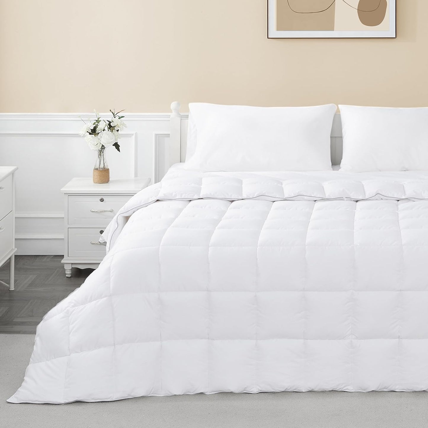 Sunflower King Duvet Insert Comforter for All Season Comfort