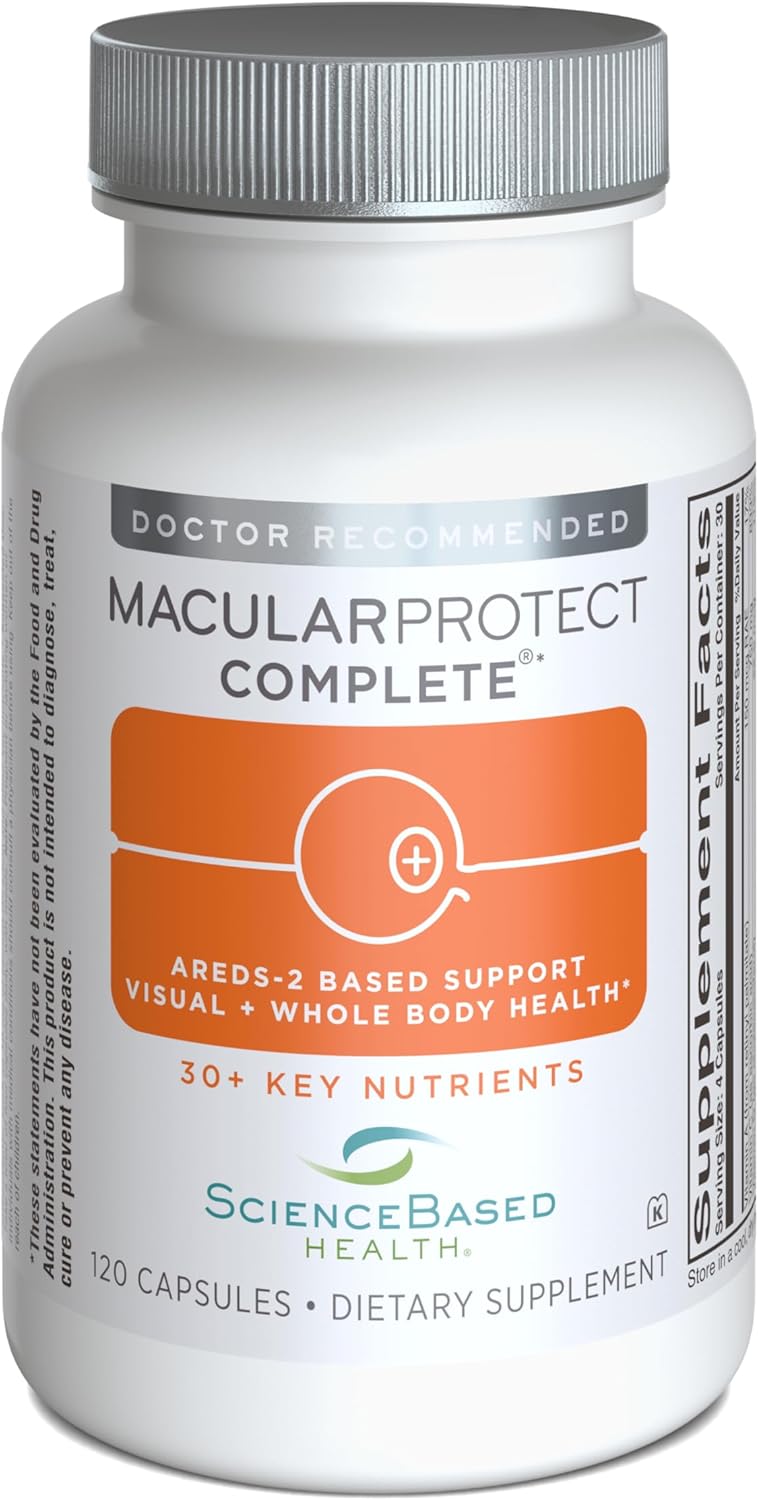 MacularProtect Complete AREDS 2 Eye Health Supplement for Vision