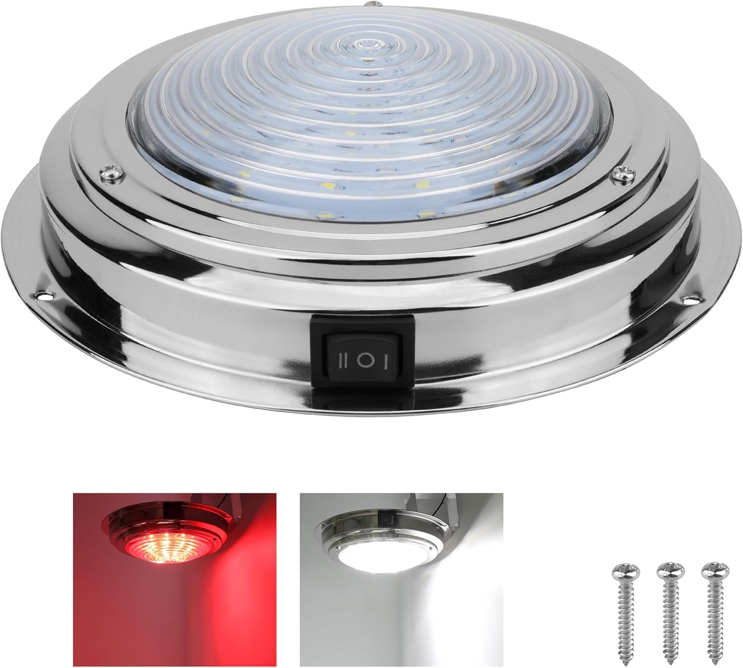 Marine Boat Dome Light 12V LED Interior Lighting for Cabins