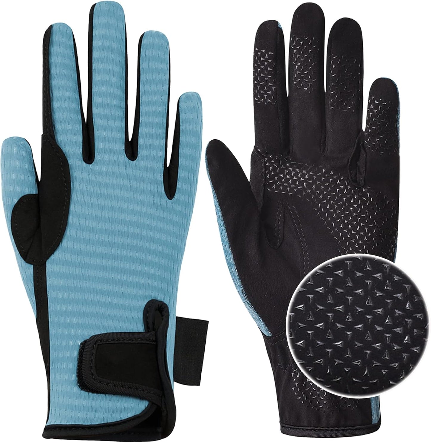 ChinFun Stretchable Horse Riding Gloves - Breathable & Stylish!