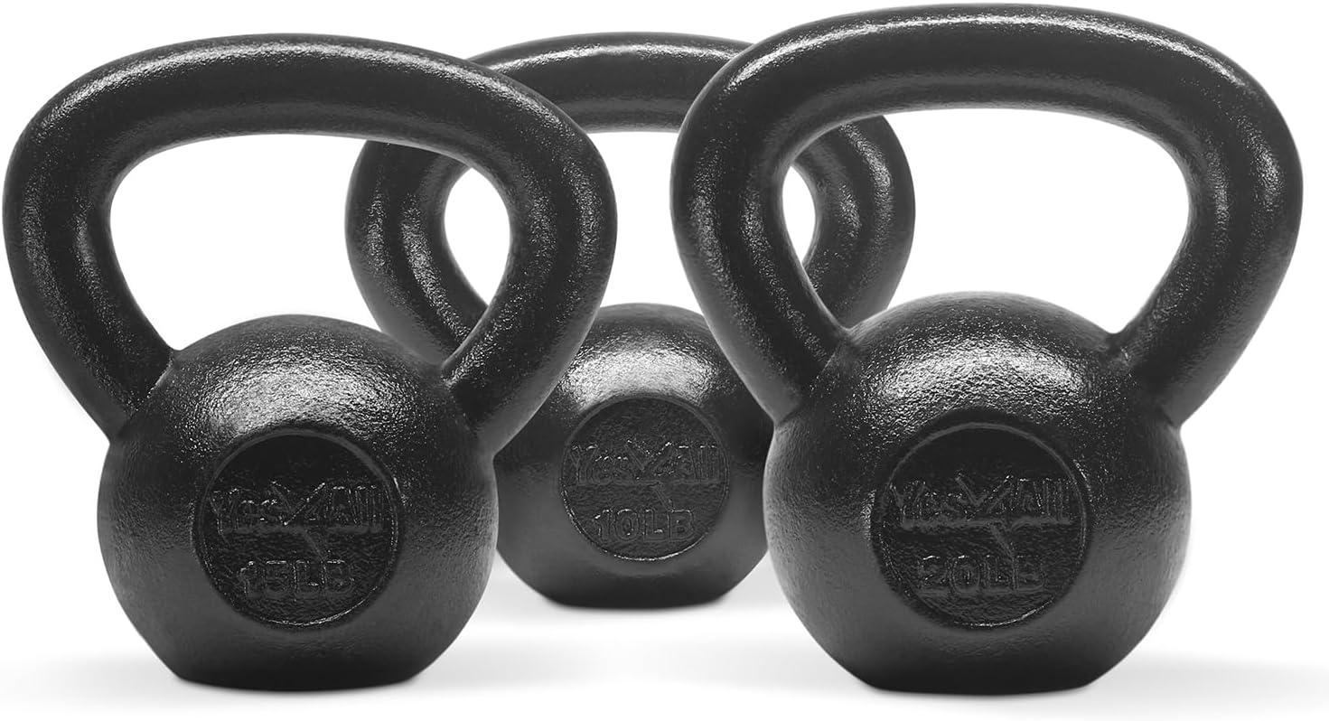 Yes4All Kettlebell Sets for Strength Training at Home Gym